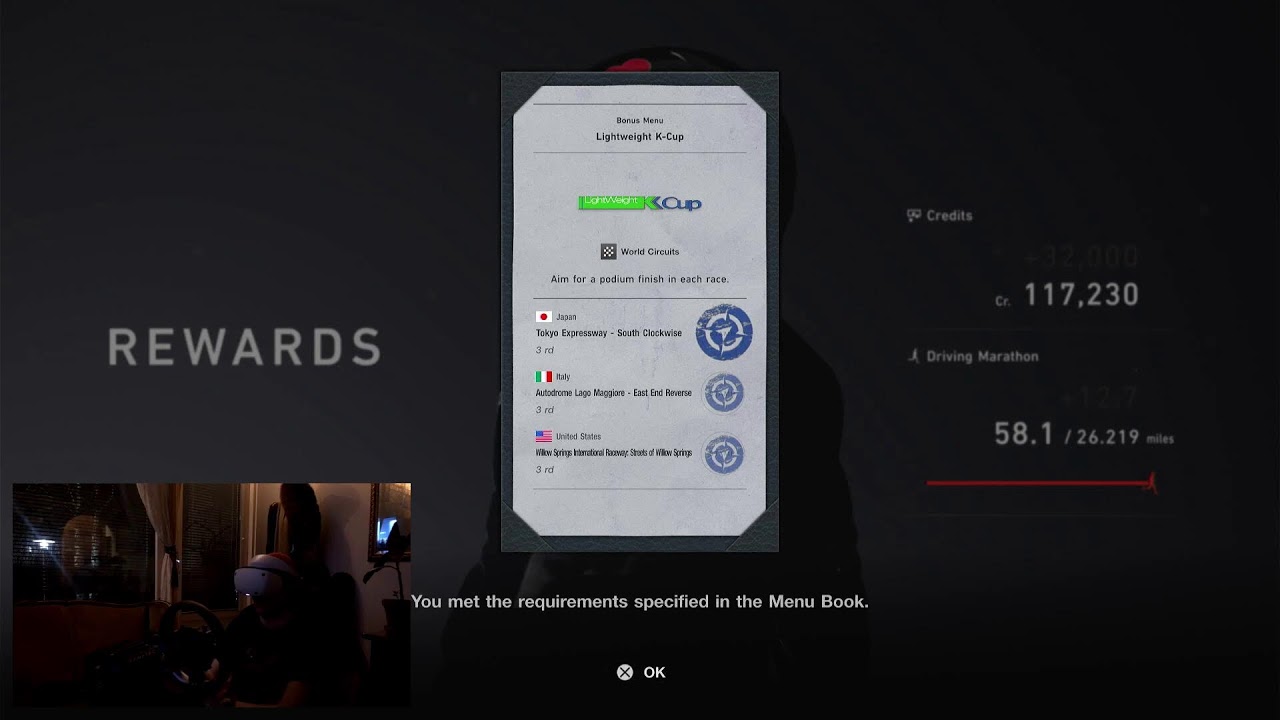 We got booted from GT7 xD