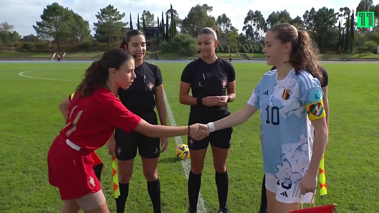 Portugal 3-2 Bélgica (Belgium) | Amigável Sub-15 16-11-2024 | Canal 11 | Full Match FHD