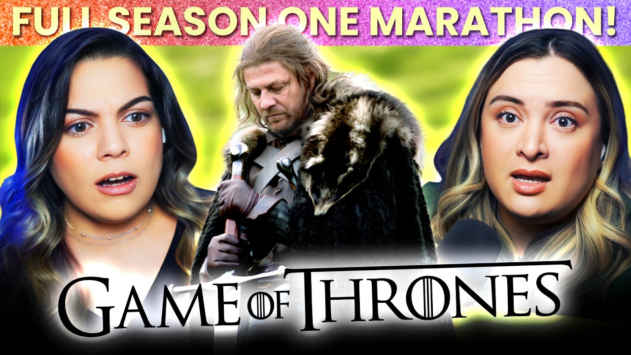 GAME OF THRONES Season 1 Reaction Marathon!! (My Cousin's FIRST Time Watching)