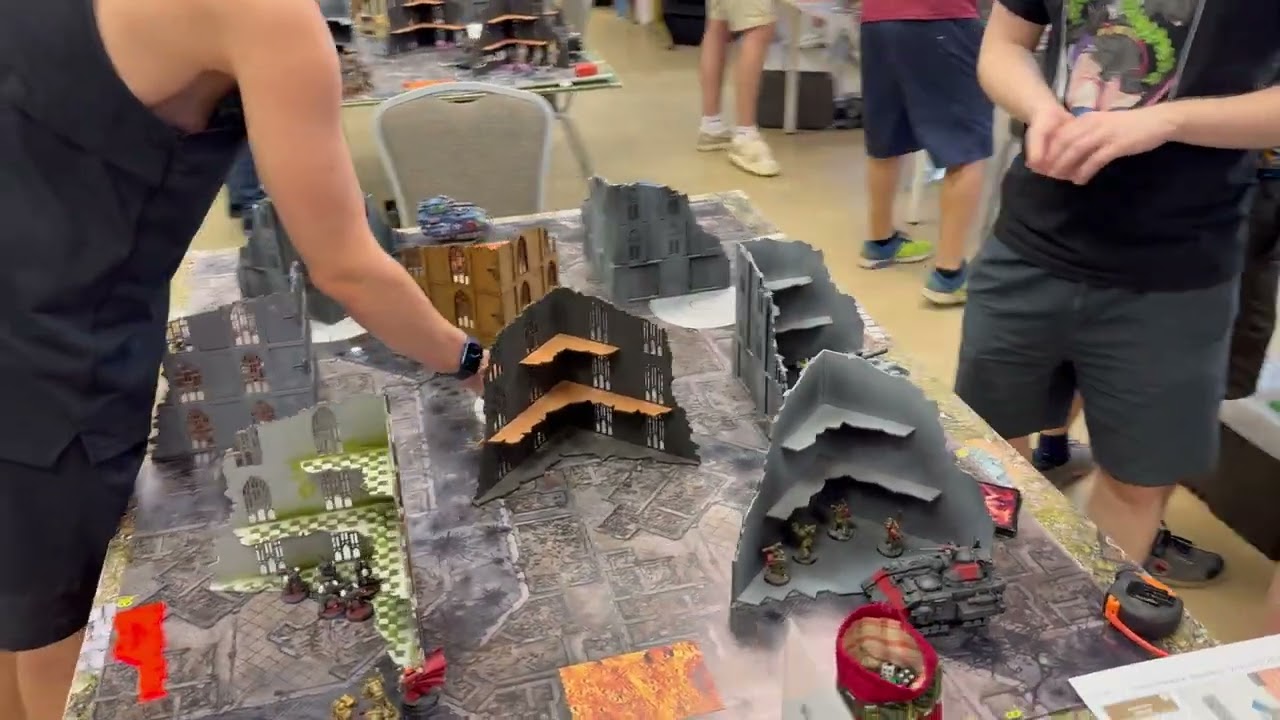 Обзор летнего турнира по Warhammer  40 000. Батл Report с летнего турнира по Вархаммер 40 000 ￼