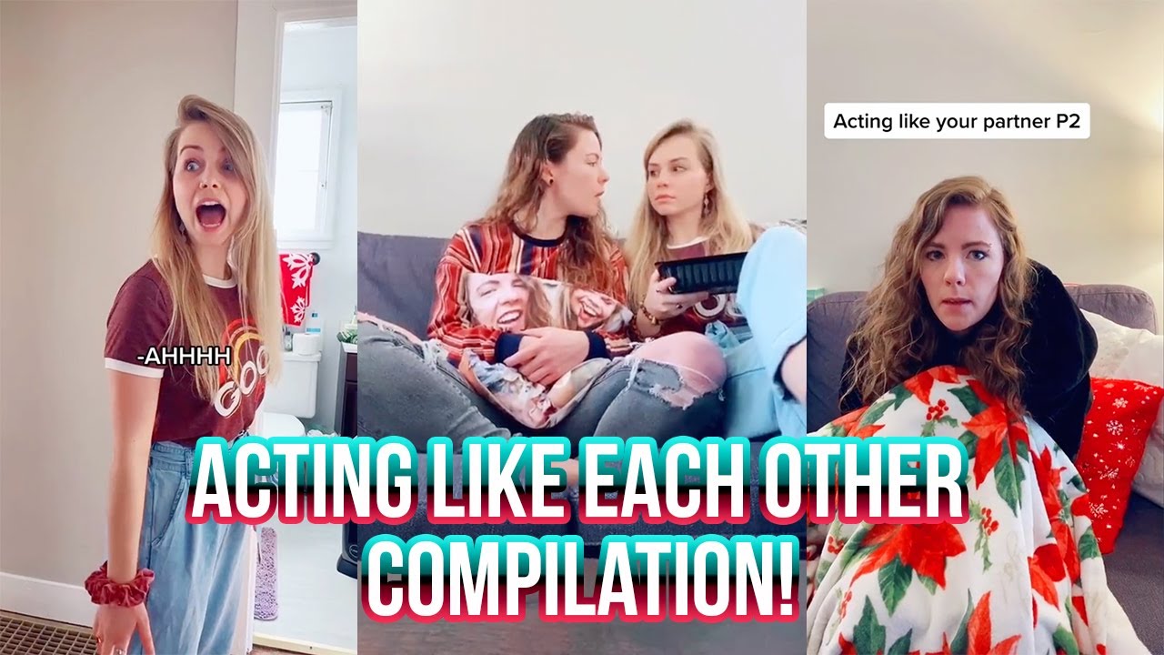 TikTok Acting Like Each Other! Pt. 01 - Hailee And Kendra