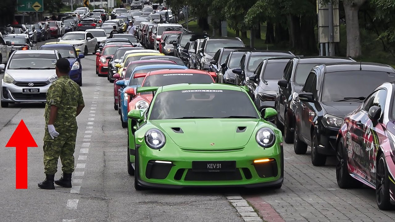 Driving a Myvi to the Biggest Porsche Event in Malaysia? OVER 500+ CARS!