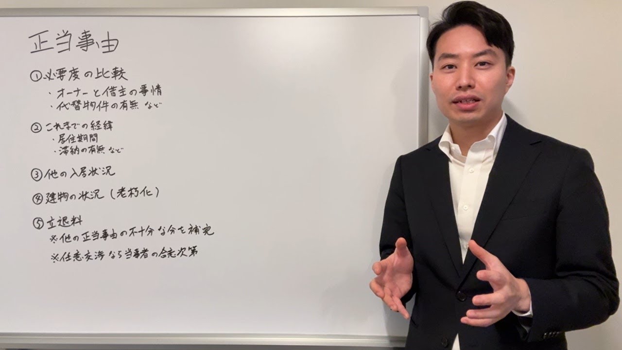 【正当事由】品川目黒不動産管理株式会社