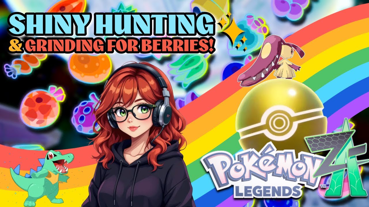🔴 On the hunt for Shinies and Hyperberries! Pokémon Legends ZA #shorts