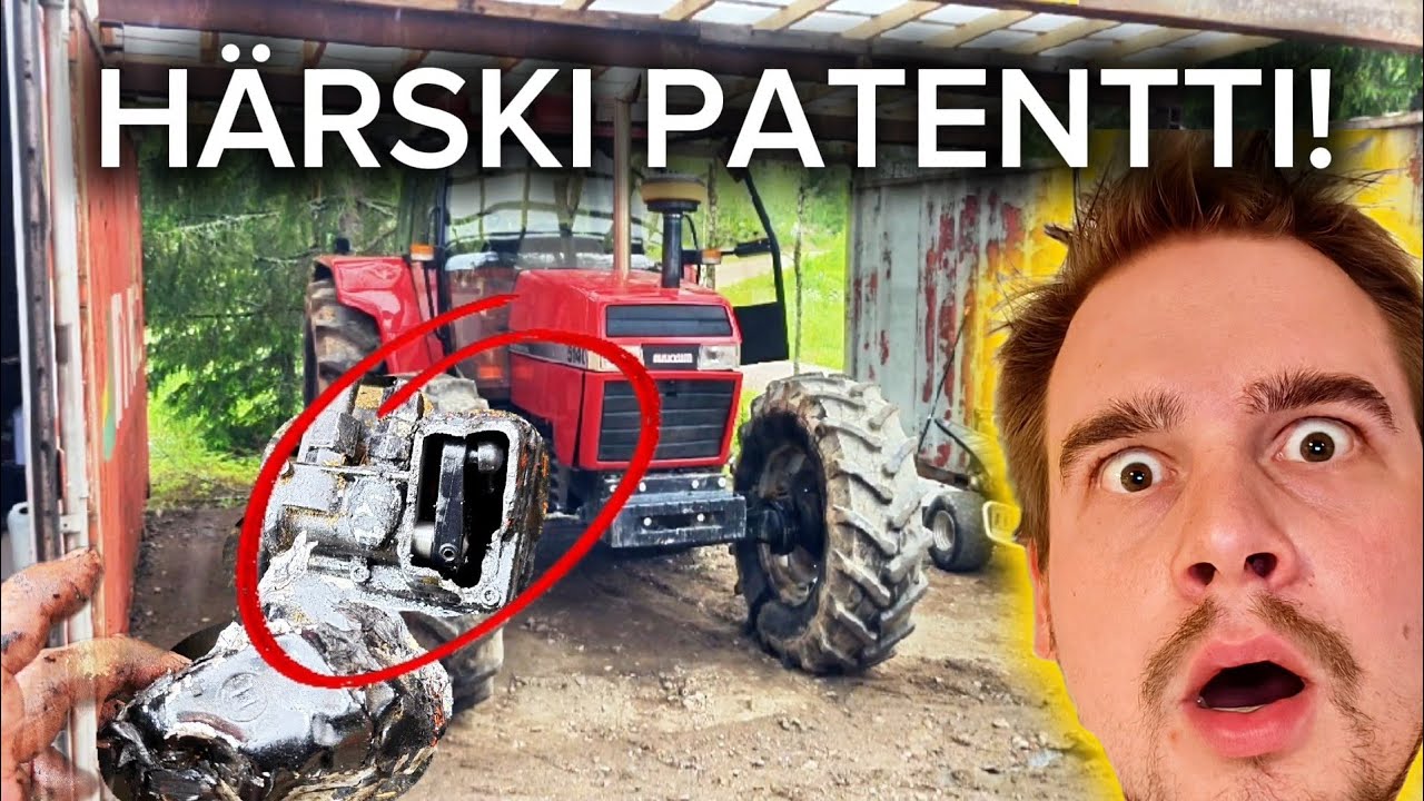 TODELLA HÄRSKI PATENTTI LÖYTY CASESTA, SAAKO TÄTÄ KUNTOON OSAA EI SAATAVILLA!?