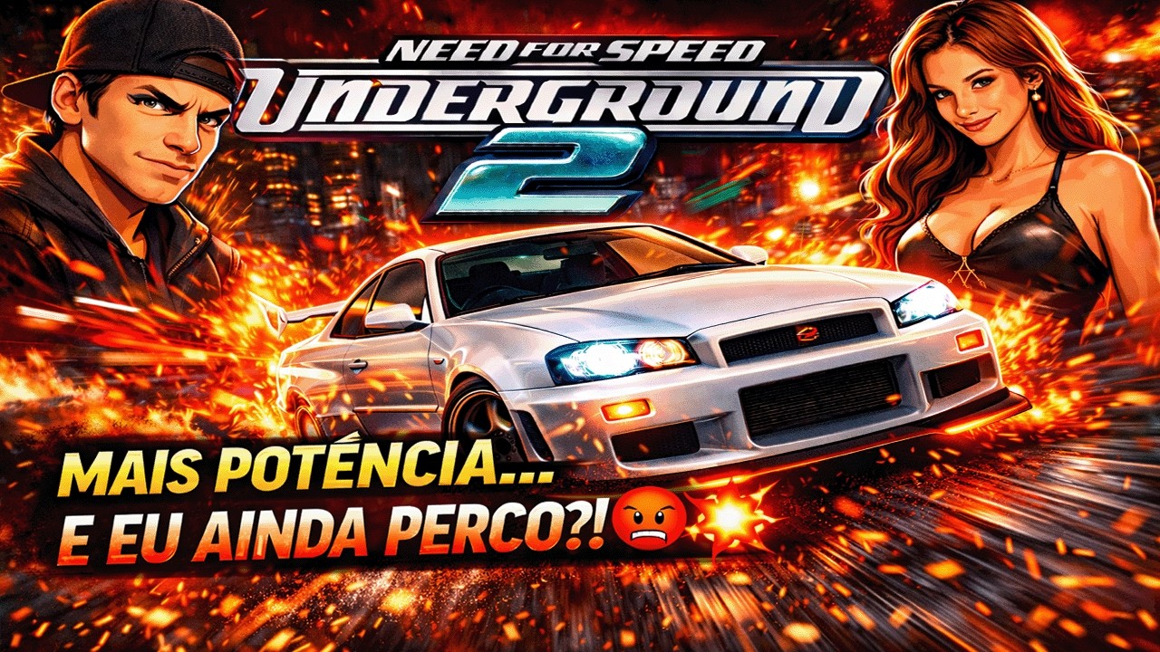 Carro Upado, Corridas Perdidas… O Que Tá Acontecendo?! - NFS Underground 2 EP. 5