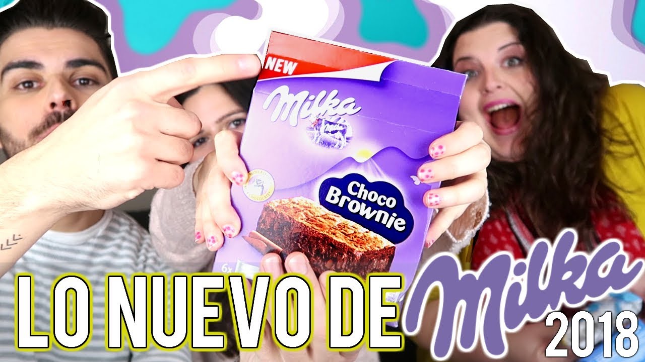 PROBANDO CHOCOLATES NUEVOS DE MILKA 2018(entre otras cosas raras)!