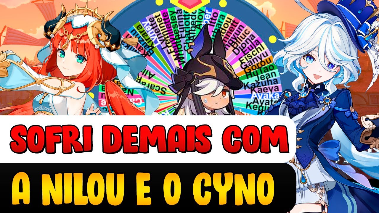 DEI SORTE NO TIME DO CYNO E A NILOU AFUNDOU MEU TIME KKKKKKKKKKKKK GENSHIN IMPACT