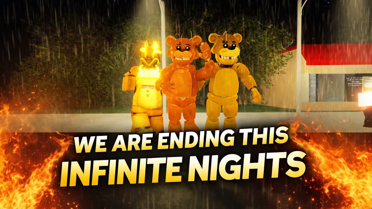 We are finally ending infinite nights with Freddy’s 