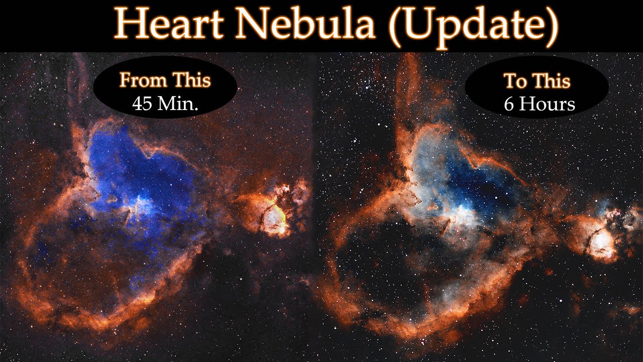Imaging The Heart Nebula  (IC 1805)