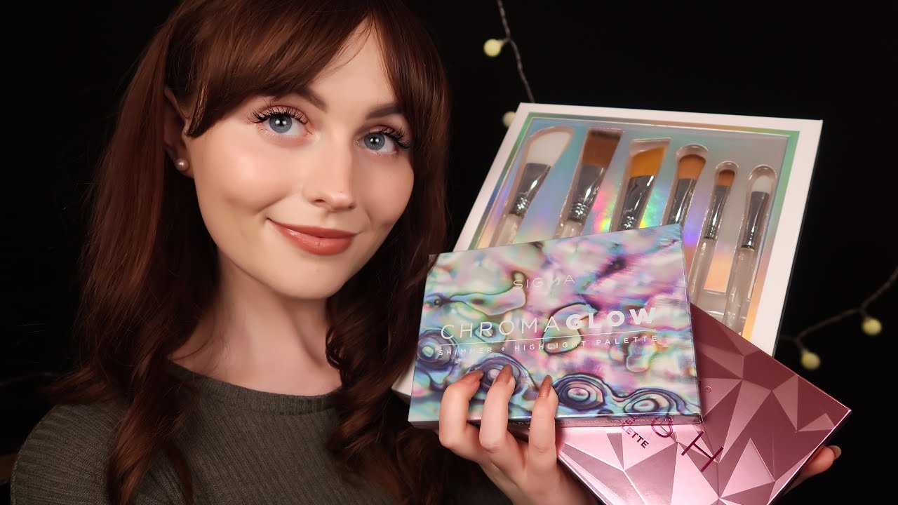 [ASMR] Brushes and Makeup - SIGMA Beauty Huge Haul