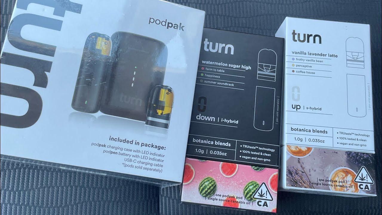 Turn pod/disposable review watermelon sugar