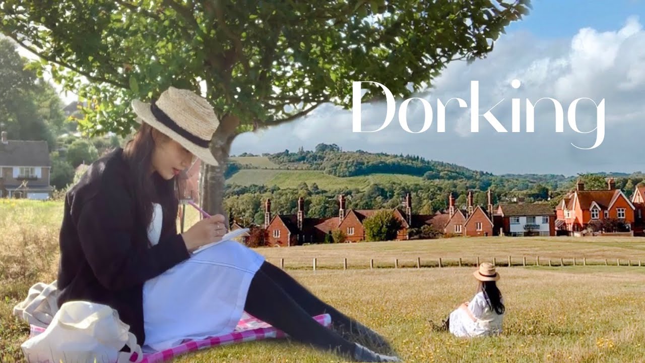 🇬🇧영국 소도시에서 힐링👒그림그리는 여행 | Dorking의아름다운 B&B ep.21