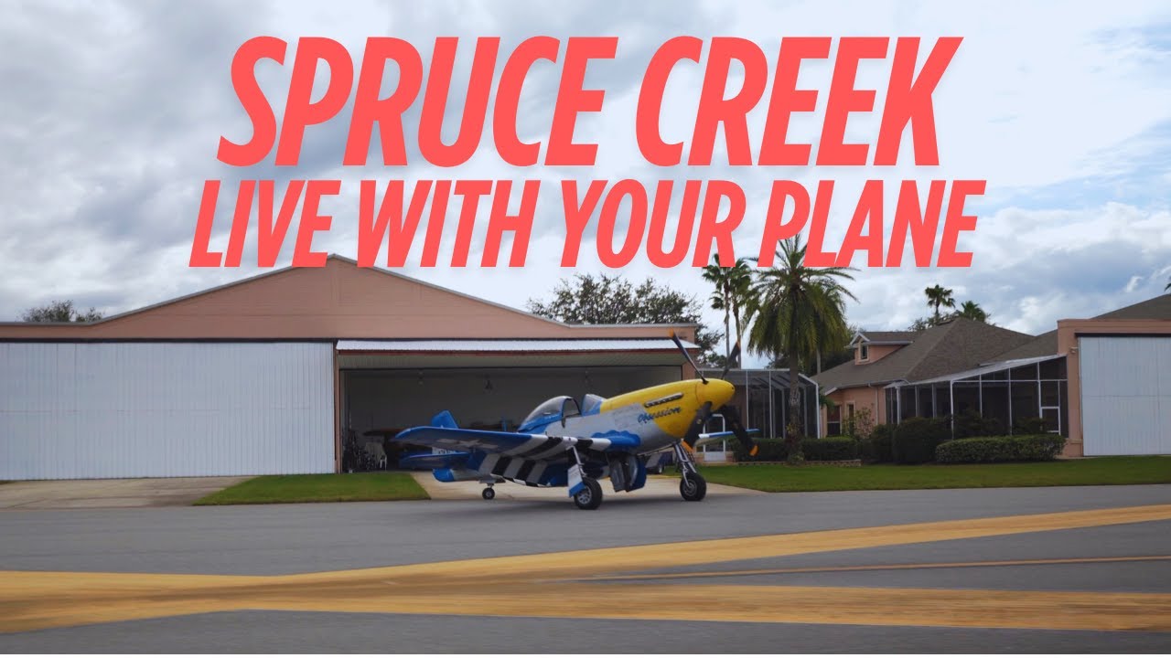 Spruce Creek Airpark - Pilots Dream Home #airpark #sprucecreek #pilotlife