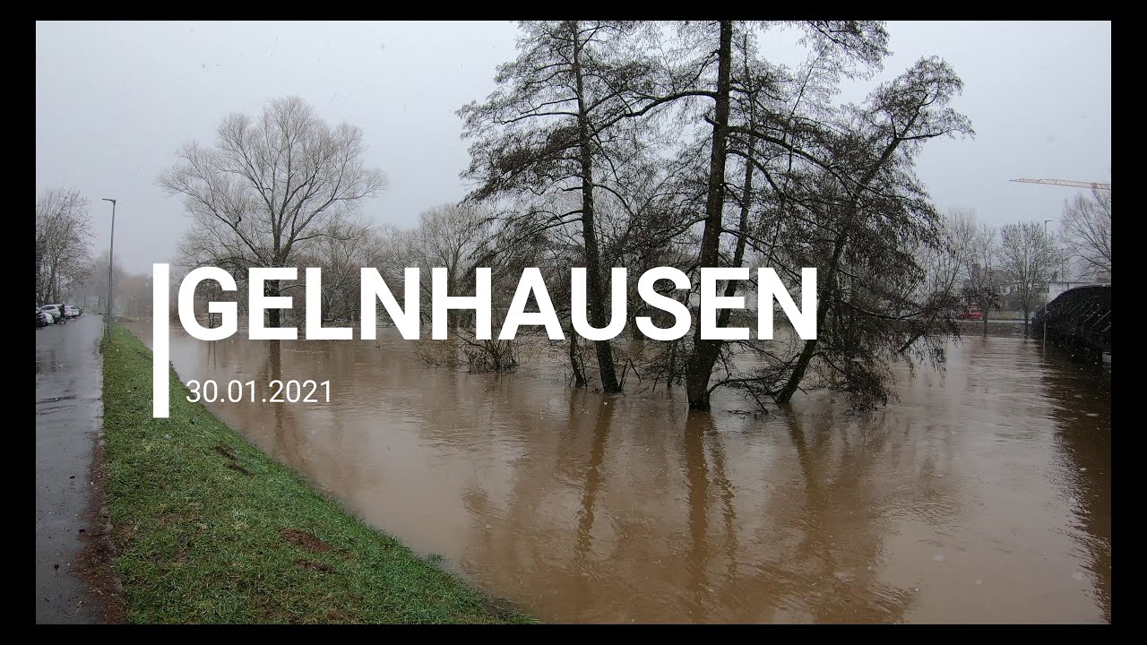 Gelnhausen - Hochwasser - 30.01.2021