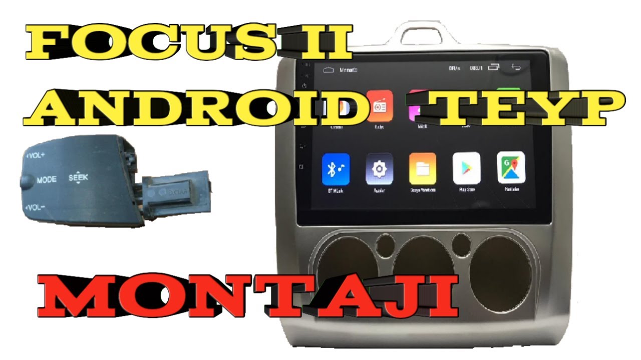 ANDROİD TEYP MONTAJI / ANDUROID TAPE ASSEMBLY