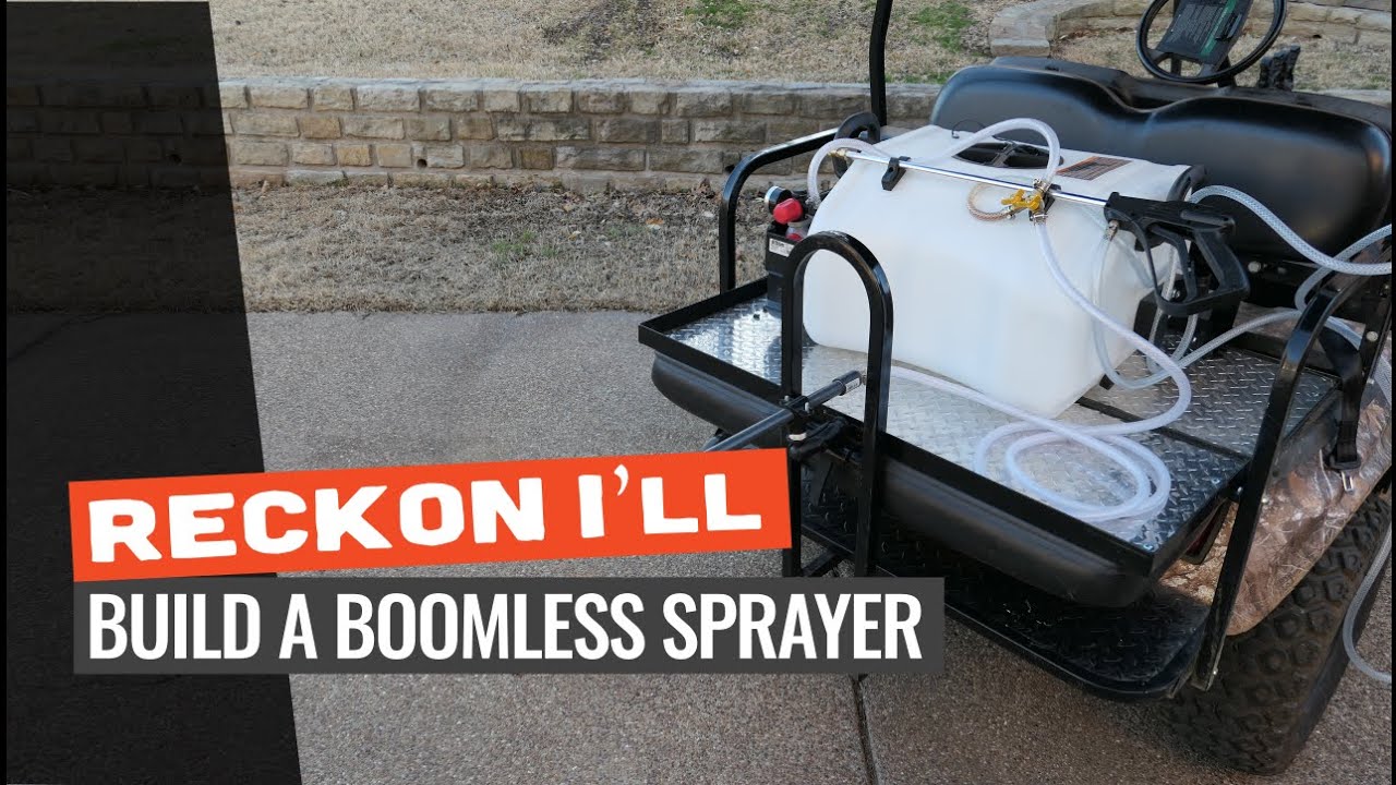 Reckon I'll: Build A Boomless Sprayer For Quickly Killing Off A Hidey Hole Food Plot
