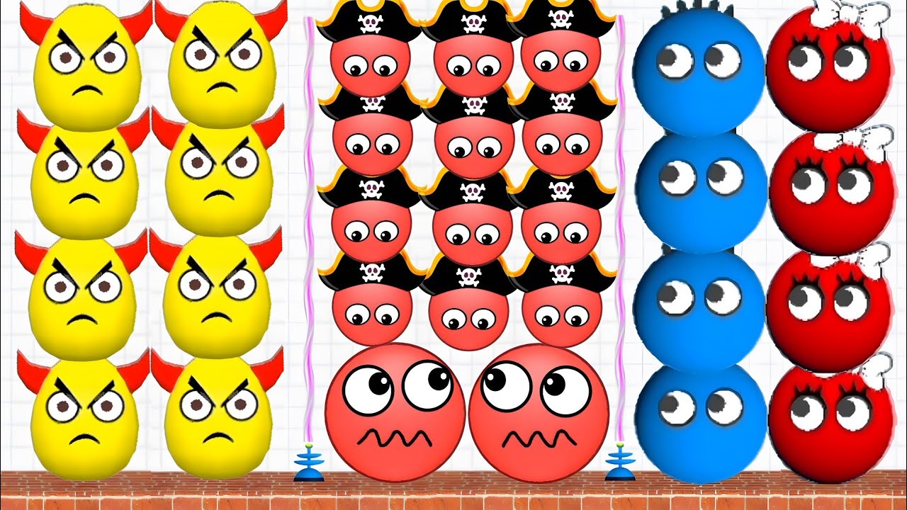 😂 3 Games Challenges 👹 Hide Ball 🆚 Huggy wuggy story 🆚 thief puzzle 2048 Gameplay part 17