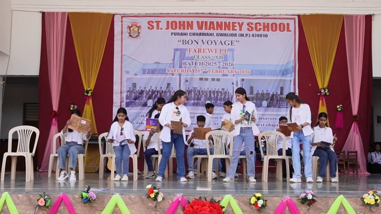BON VOYAGE - Class XII 2026 @ St. John Vianney School