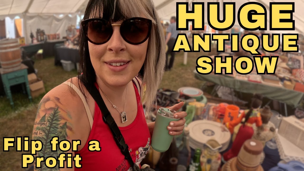 HUGE Central NY Antique Show – Amazing Finds to Flip for Profit!