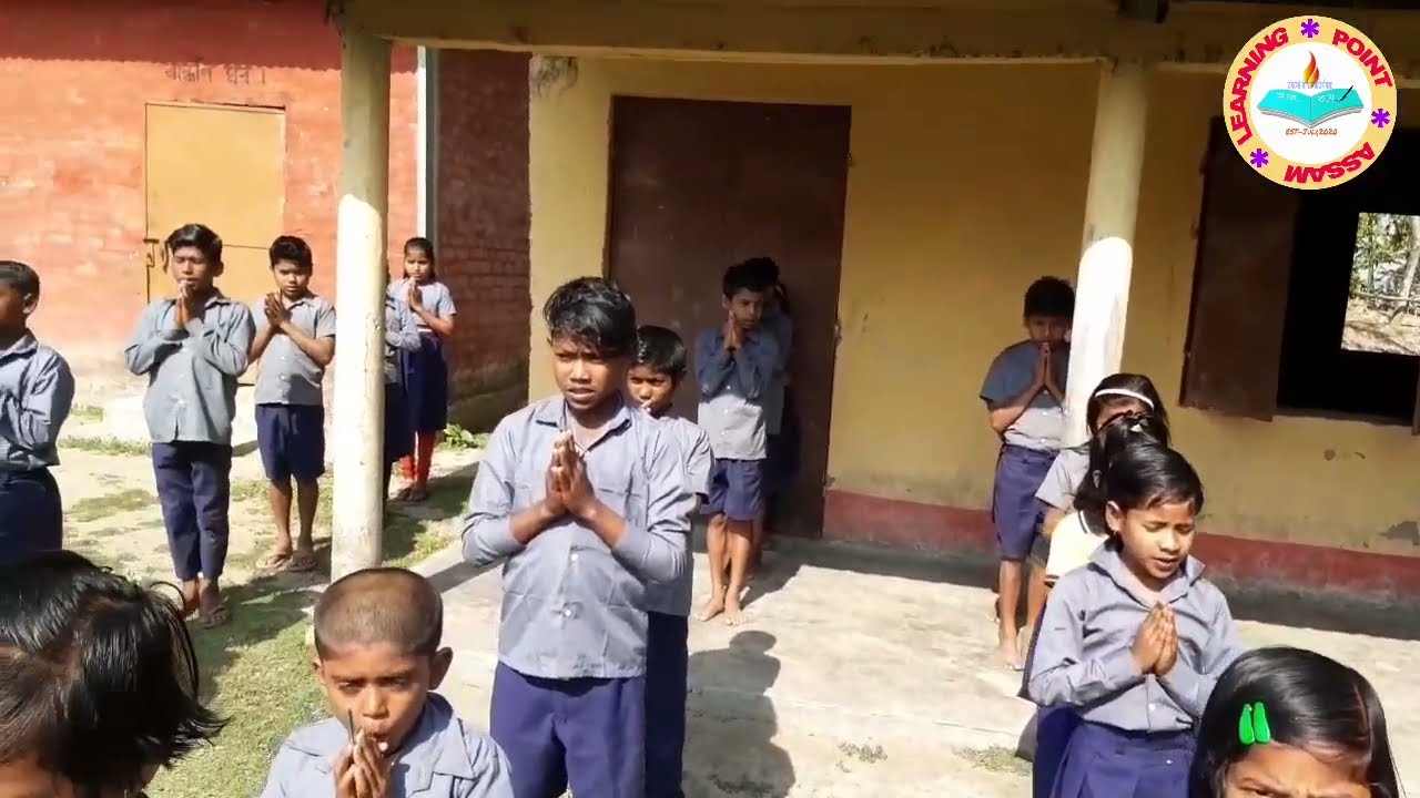 Morning assembly Prayer song of our school 722 No Maisa Tateya LPS @learningpointassam