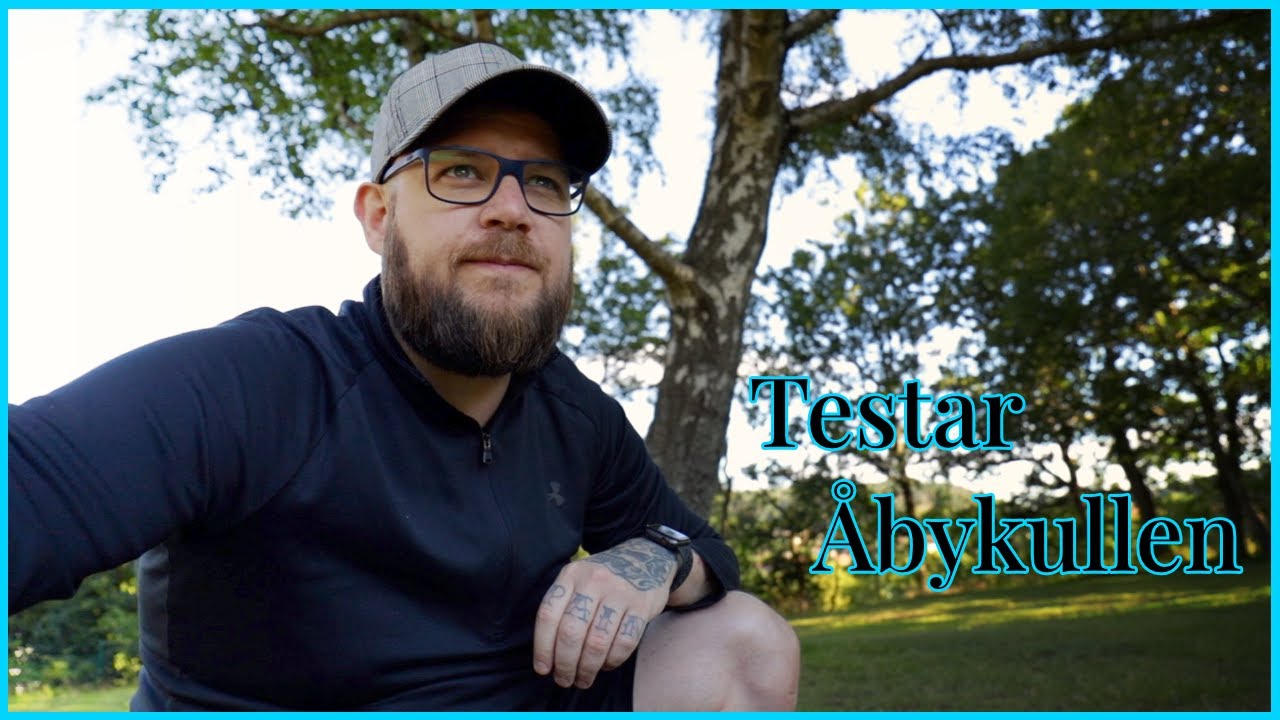 Testar ÅBYKULLEN i Mölndal | Discgolf