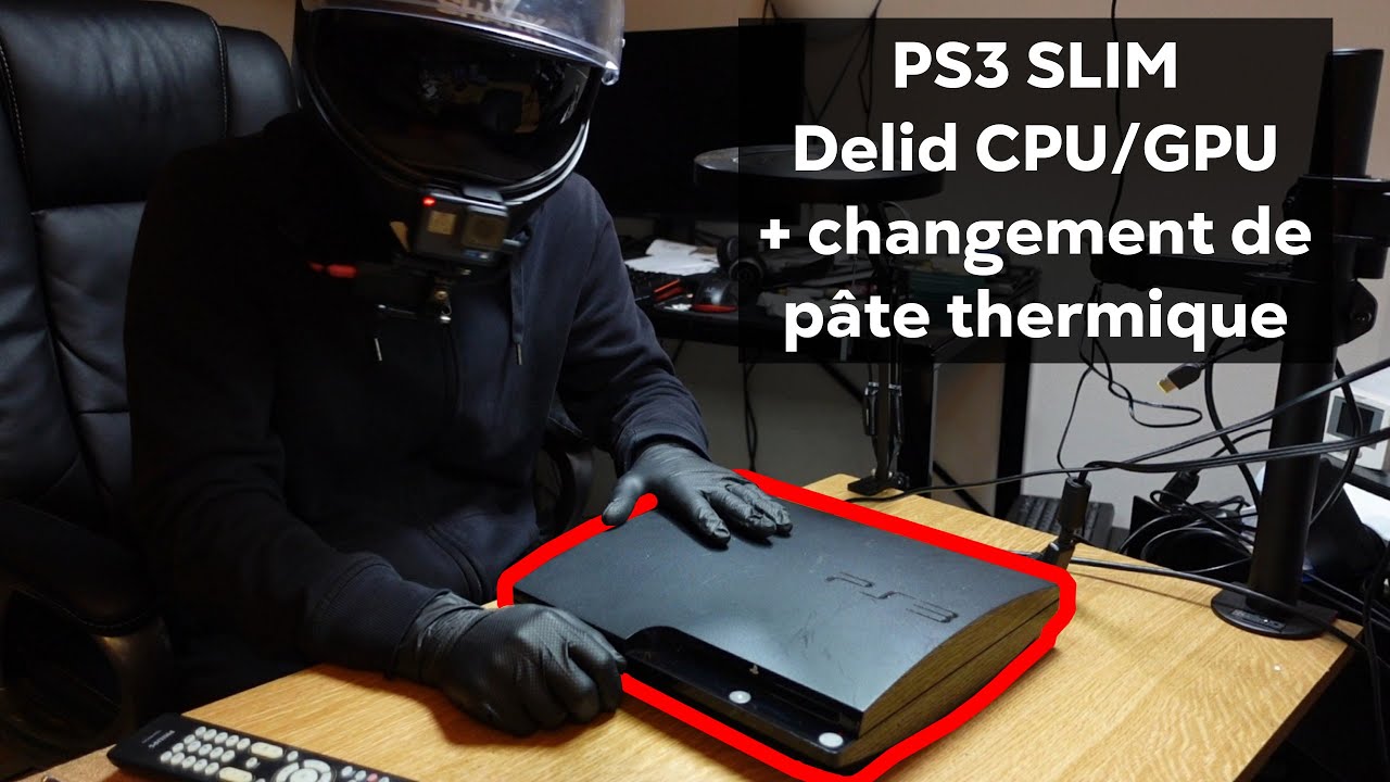 PS3 Slim - Comment éviter la surchauffe? (Delid et pâte thermique) (PS3 CECH-2000 uniquement !)