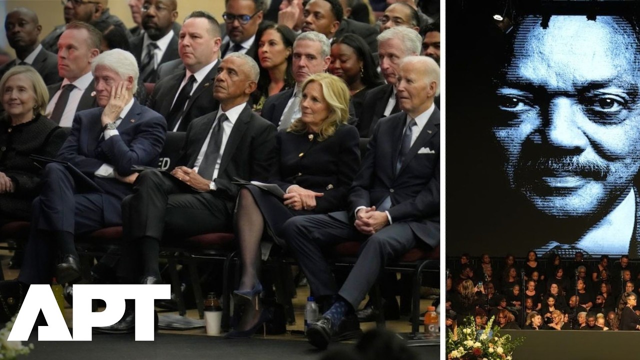Obama, Biden and Clinton Join Memorial Tribute to Jesse Jackson in Chicago | APT