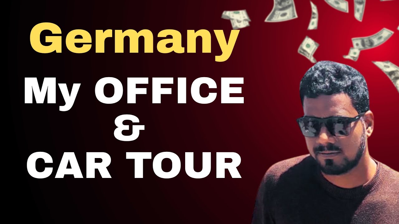 Day in the Life: Civil Engineer in Germany (Salary, Car & Office Tour) | Telugu Vlogs