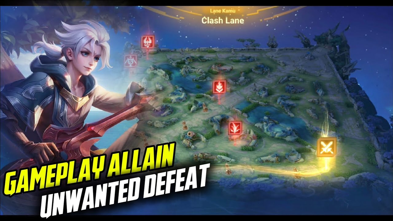 HONOR OF KINGS | ALAIN GAMEPLAY UNWANTED DEFEAT  - HOK