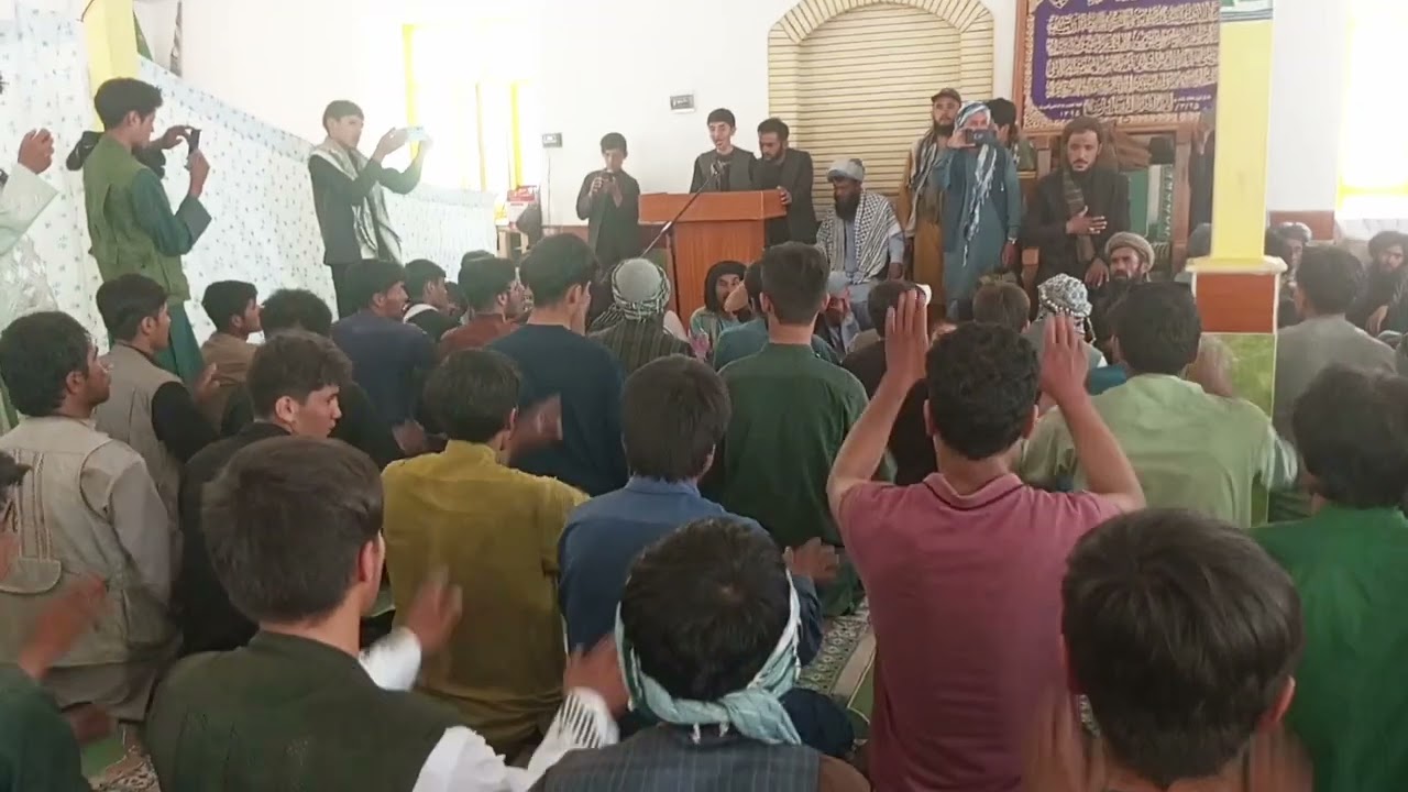 دایکندی ولسوالی سنگ تخت و بندر نوحه خوان شیخ فرید رضایی محرم ۱۴۰۴ه.ش 