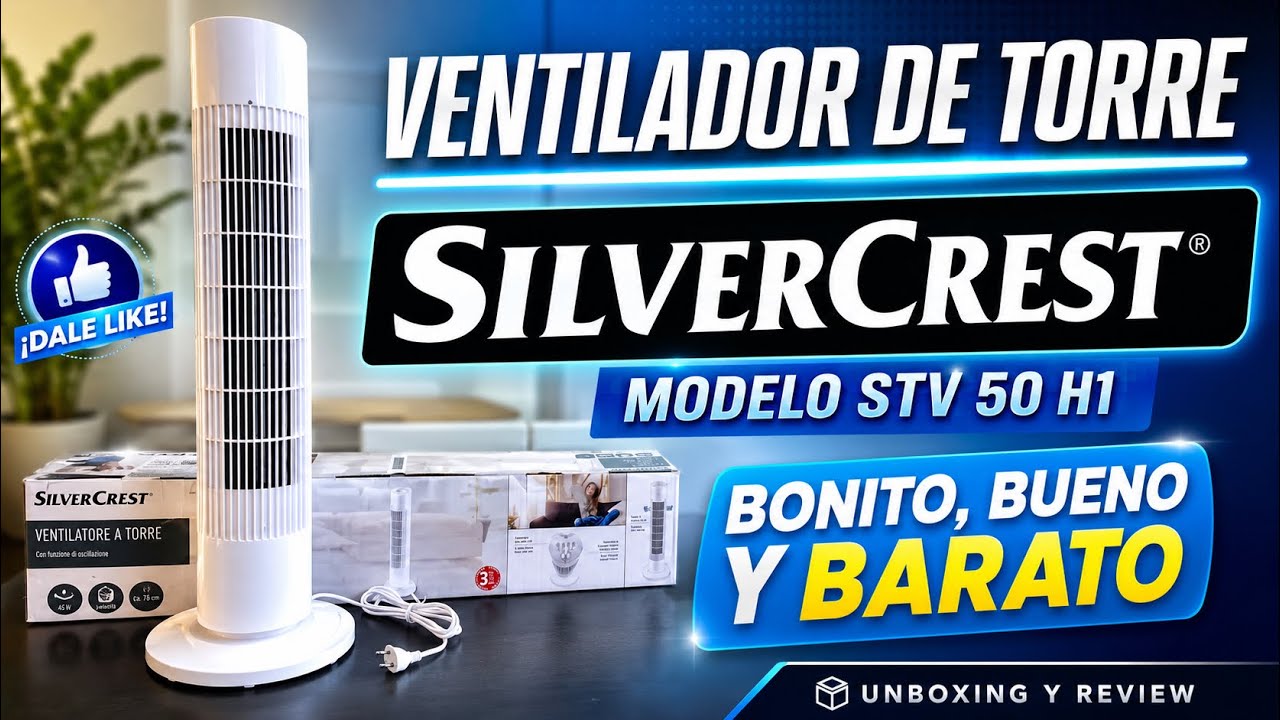 VENTILADOR DE TORRE  SILVERCREST - STV 50 H1 