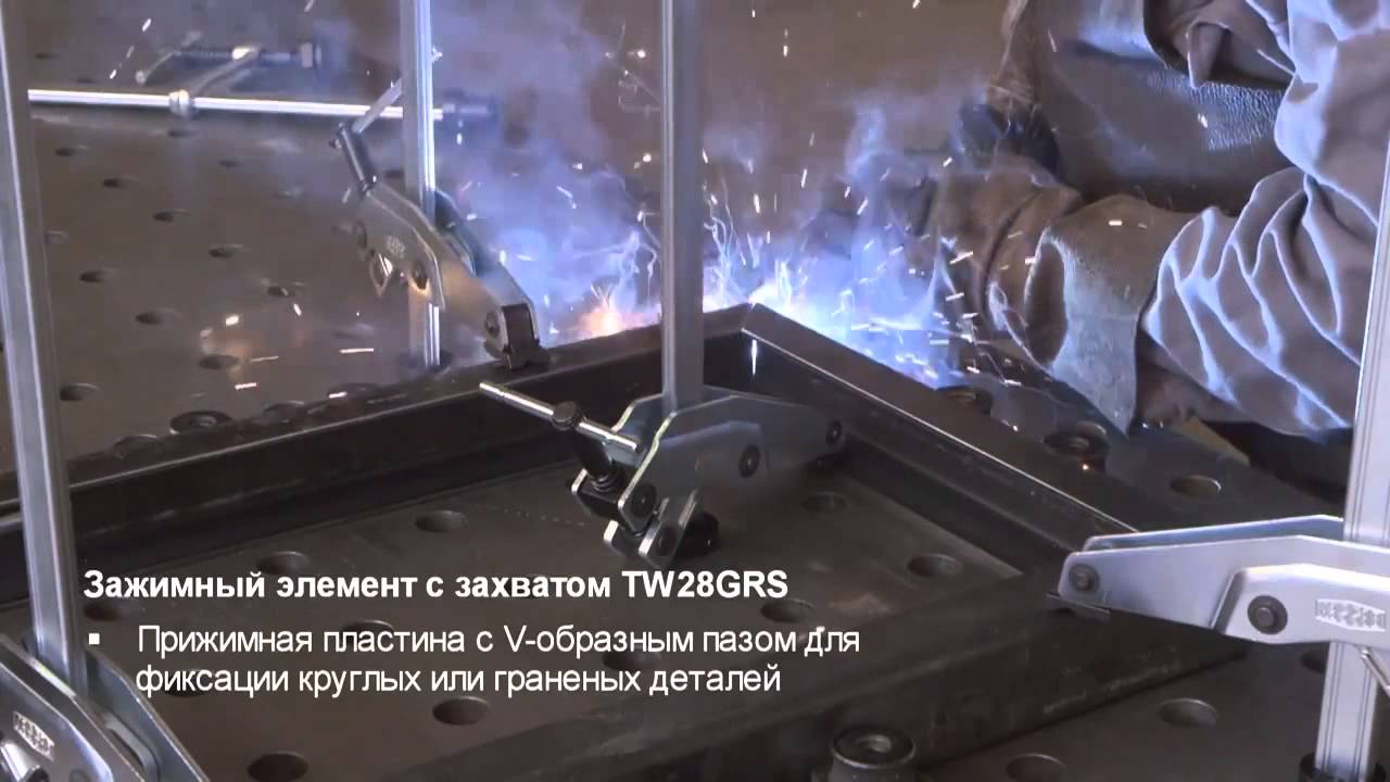 BESSEY Зажимные элементы для сварочных столов TW