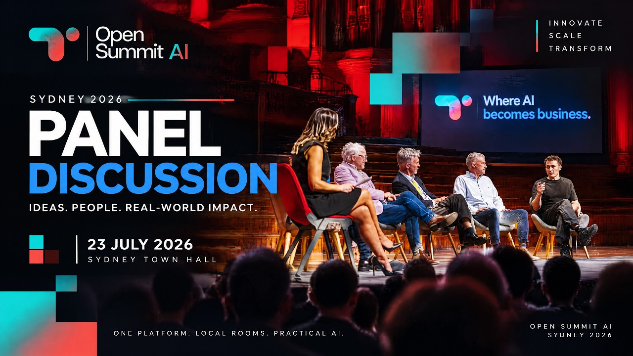 ИИ в реальном бизнесе: панельная дискуссия в Сиднее | Open Summit AI 2026
