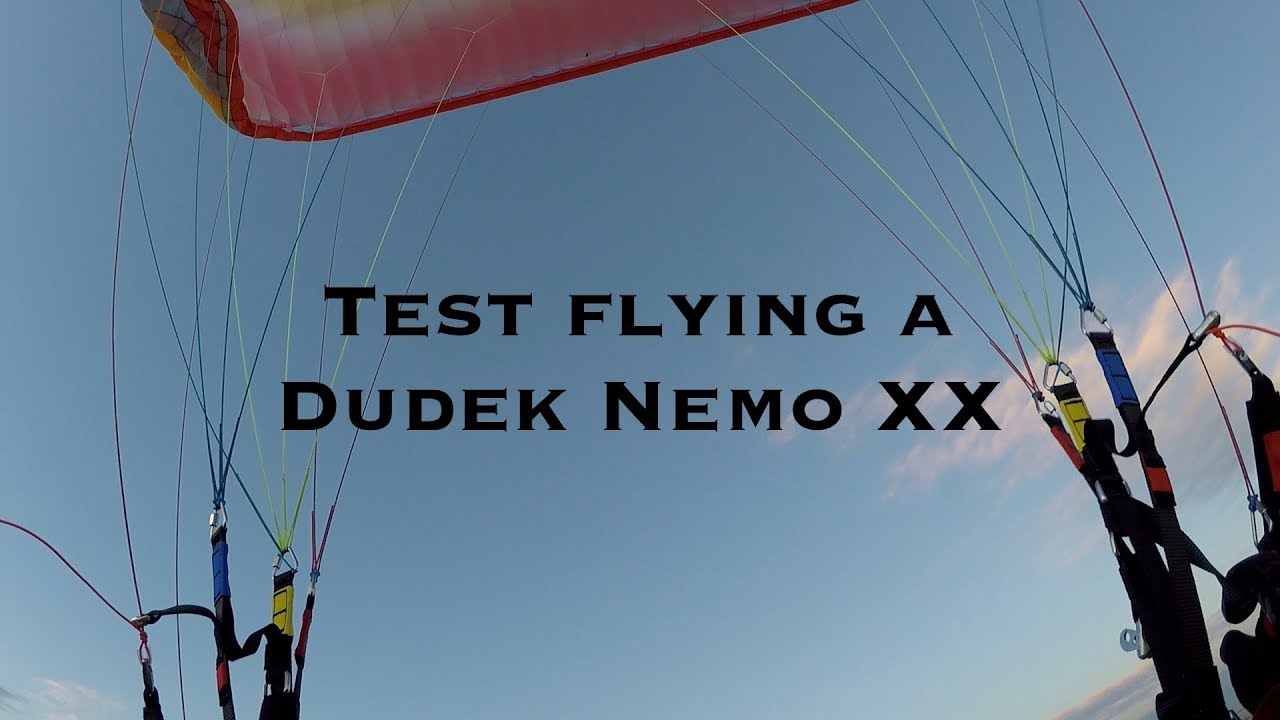 Test flying the Dudek Nemo XX