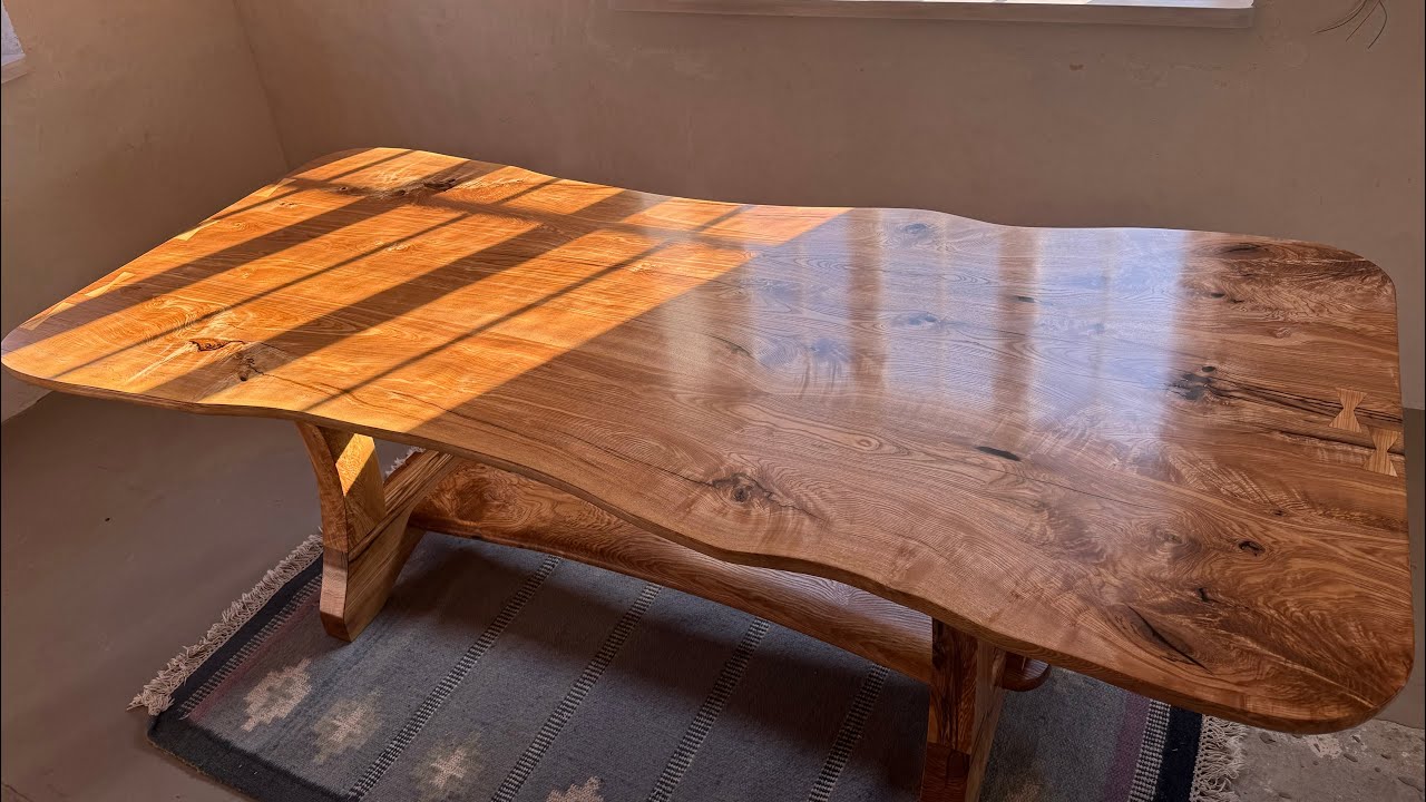 Live Edge Ash Table | Woodworking