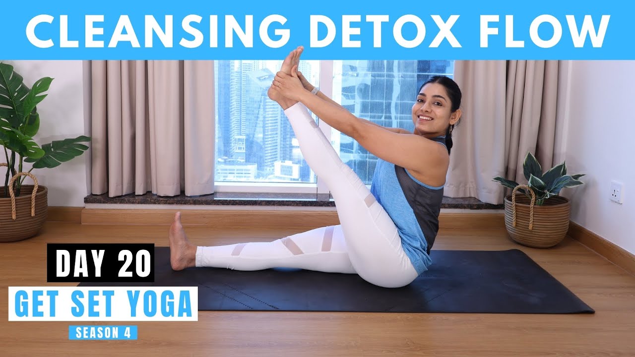 Day 20 - Detox Yoga Flow | 30 Mins Twist Flow to Cleanse & Detox your entire system