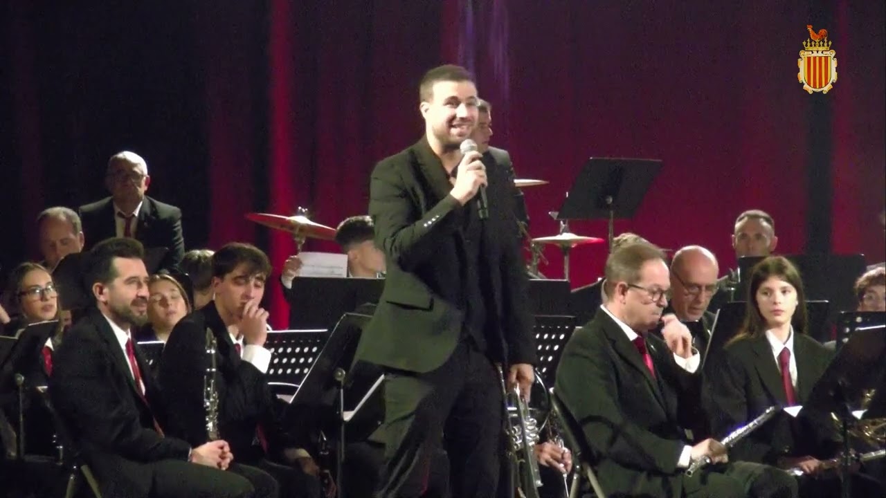 CONCIERTO RUBÉN SIMEÓ & BANDA MUNICIPAL DE MÚSICA GALLUR. DOMINGO,   21 DICIEMBRE 2025