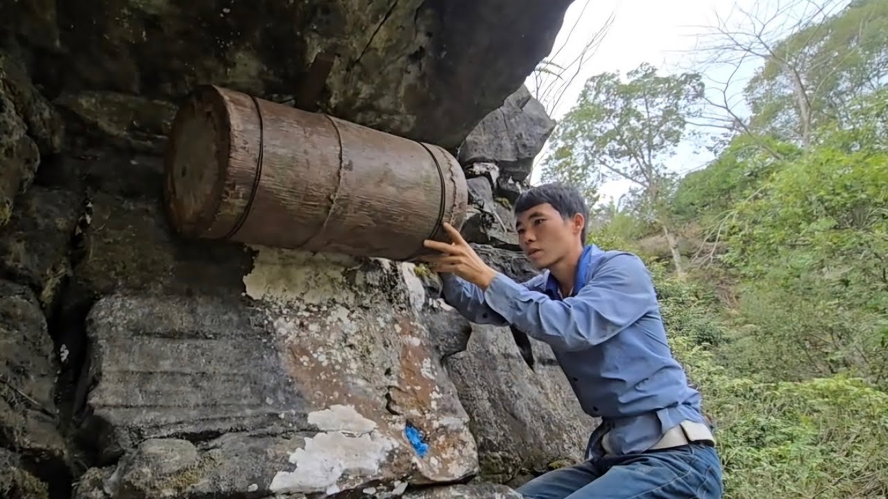 Подготовка места для гнездования диких пчел | естественная жизнь (часть 2)