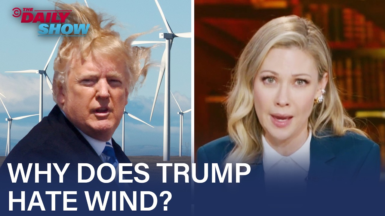 Desi Lydic Chronicles Trump's Forever War on Windmills | The Daily Show