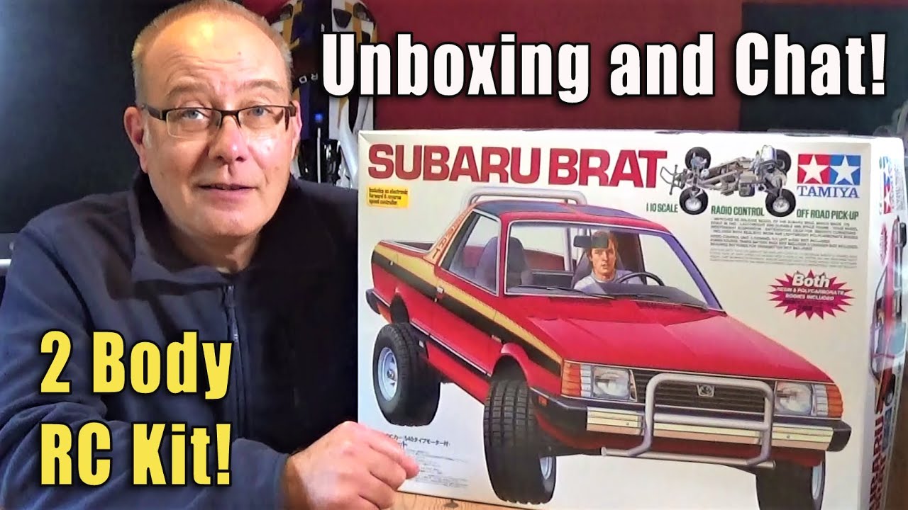 Распаковка и общение с Tamiya Subaru Brat ORV! Потрясающий набор для радиоуправляемой модели с дв...