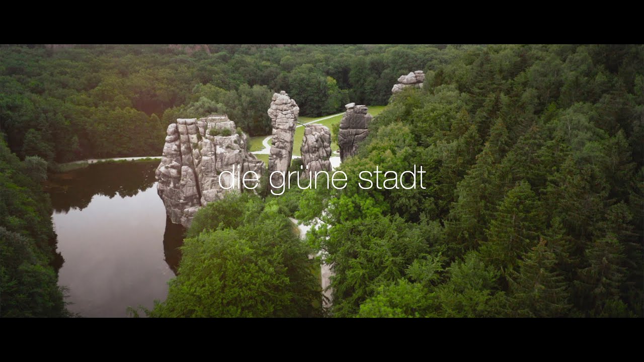 die grüne stadt | externsteine – fels der elstern