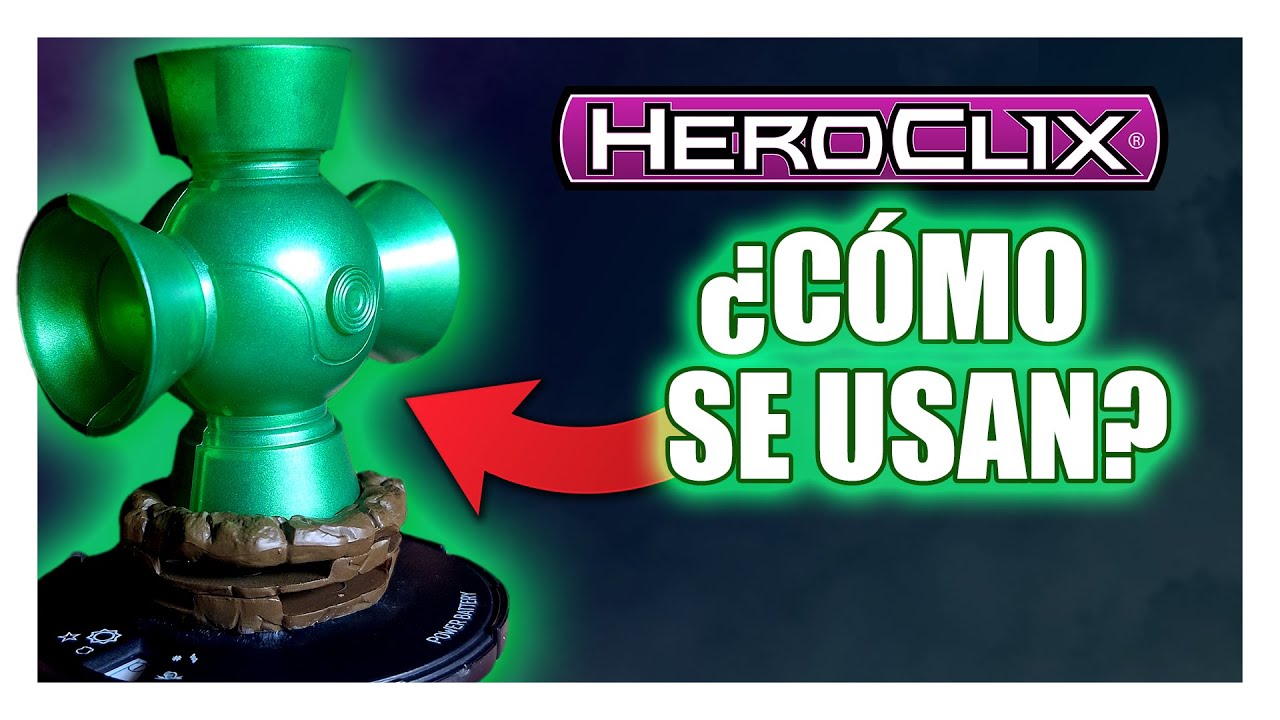 GUÍA DEFINITIVA de las POWER BATTERY de Linternas l Heroclix en Español @WizKidsOfficial