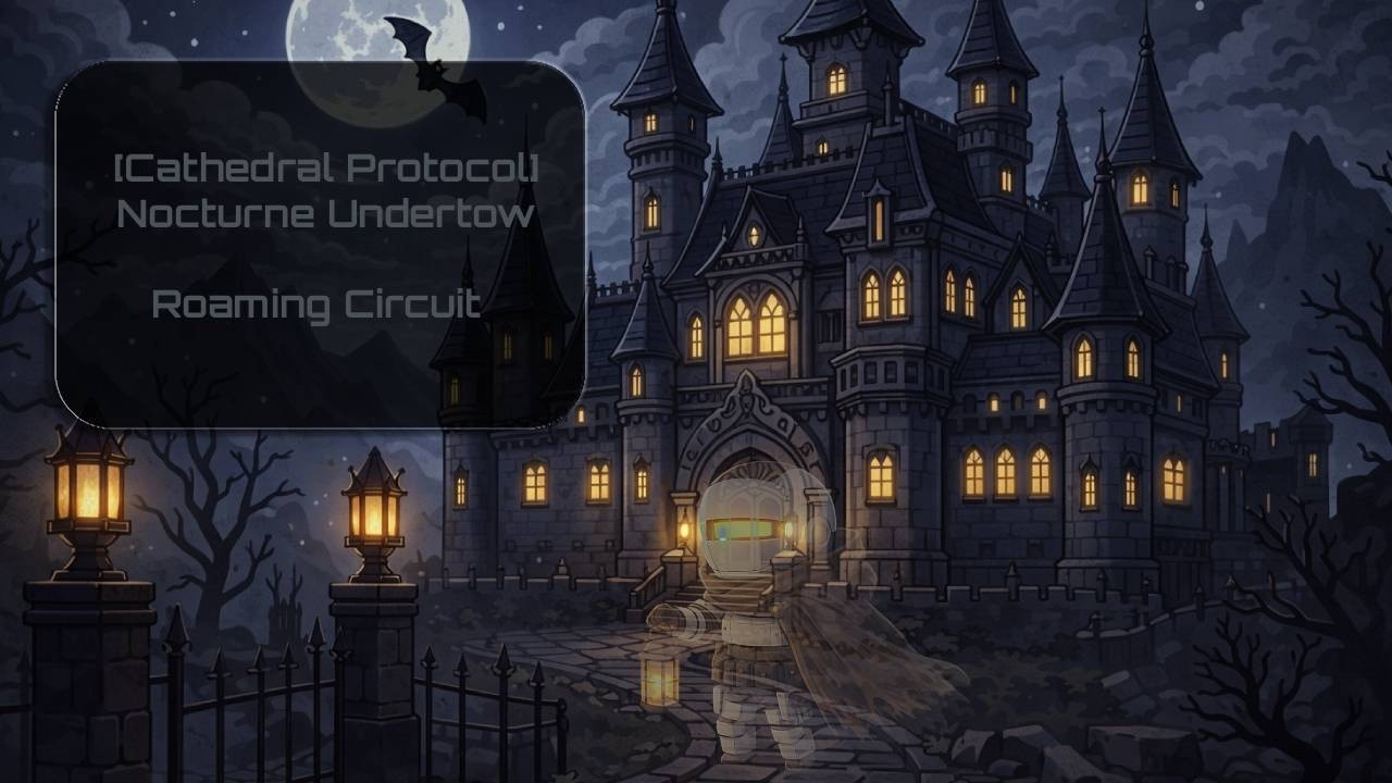 [Cathedral Protocol] Nocturne Undertow — NeoClassical Gothic Cinematic (Cathedral Ambience)