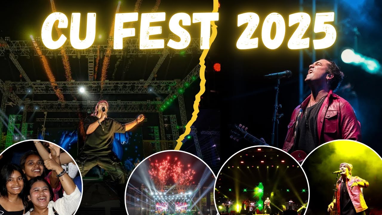 CHANDIGARH UNIVERSITY FEST 2025 || CU FEST 2025 || Chandigarh University Fest || CU Fest Vlog