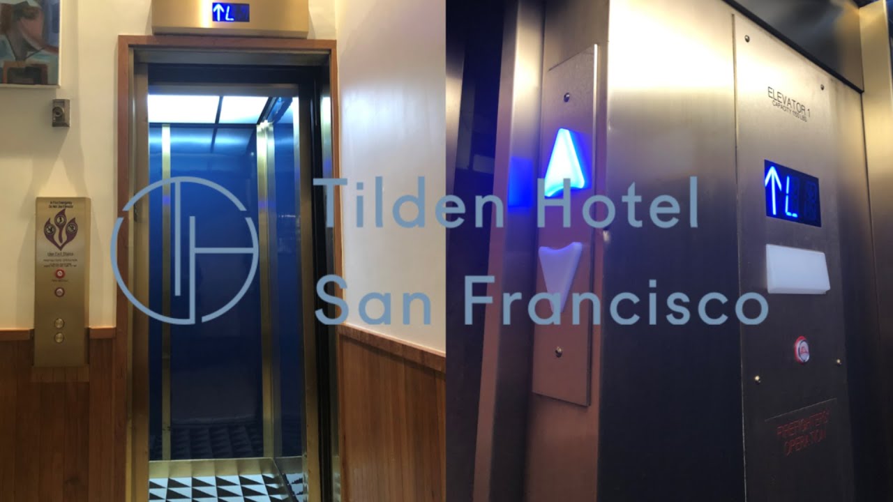 10 Floors, 1 Elevator! United States Traction Elevator-Tilden Hotel-San Francisco, CA