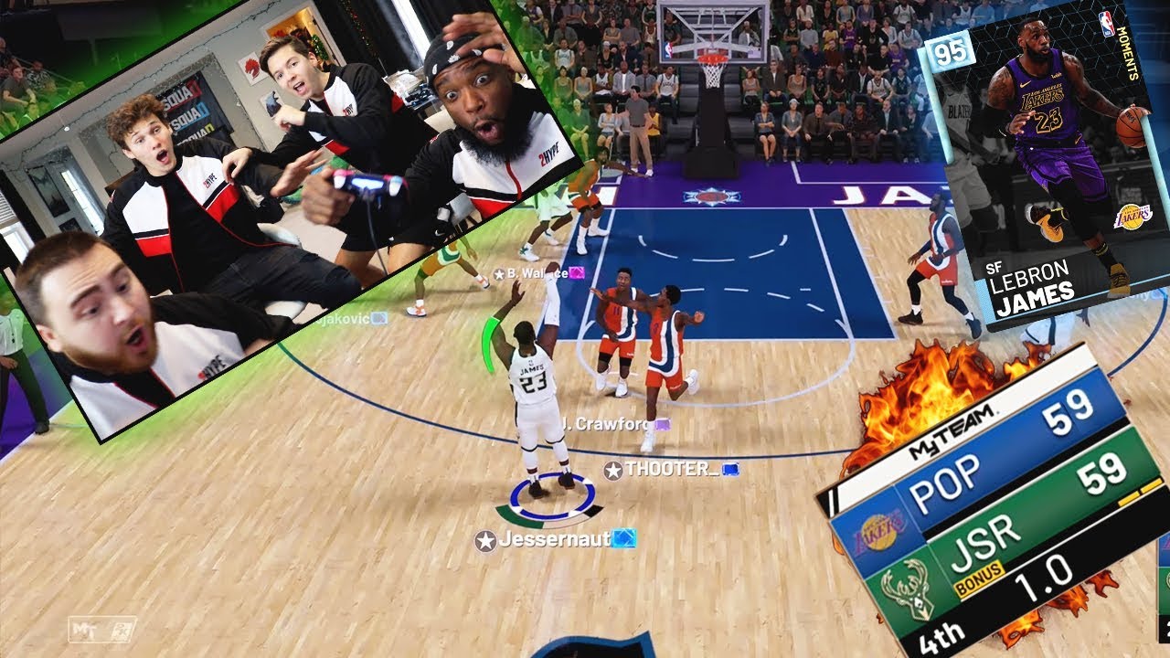 CLUTCH ALL-TIME SCORING LEBRON! | 4 Player INTENSE Basketball Challenge w/ 2HYPE!