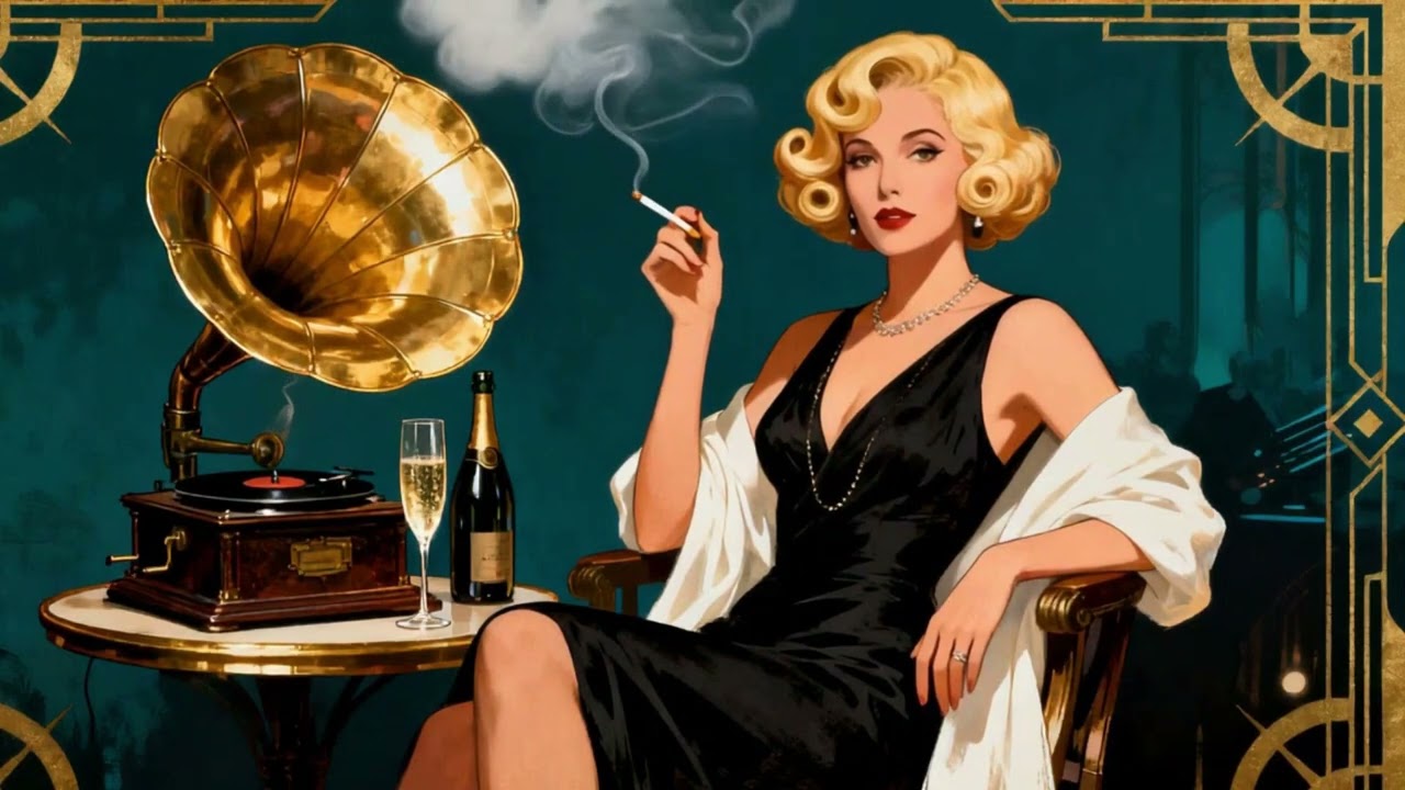 1940s Retro Jazz Classics – A Vintage Nostalgic Escape