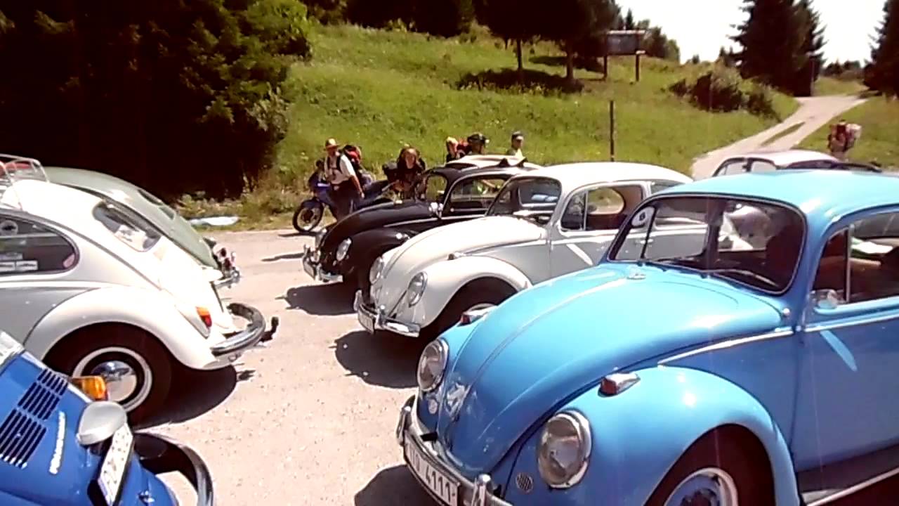 10. medzinárodný zraz vzduchom chladených VW II, Dedinky, priehrada / VW chrobák 31.7. - 2.8.2015