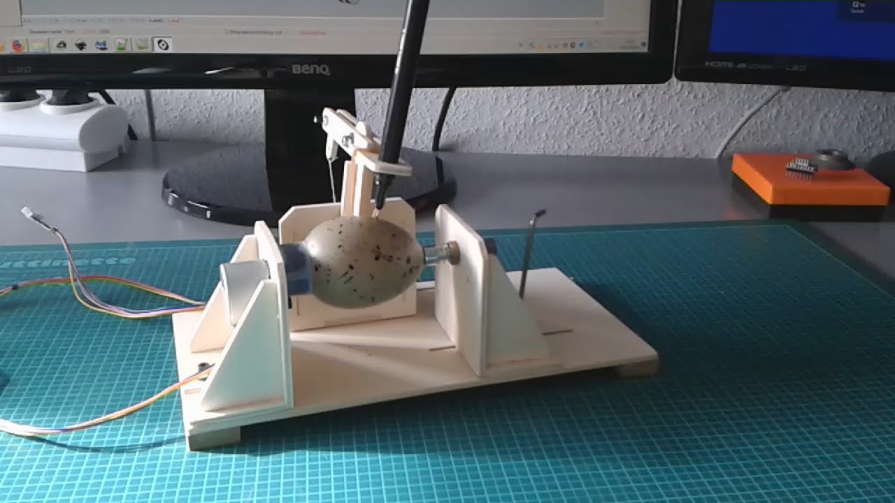 GrblGru: How to build an Eggbot from plywood